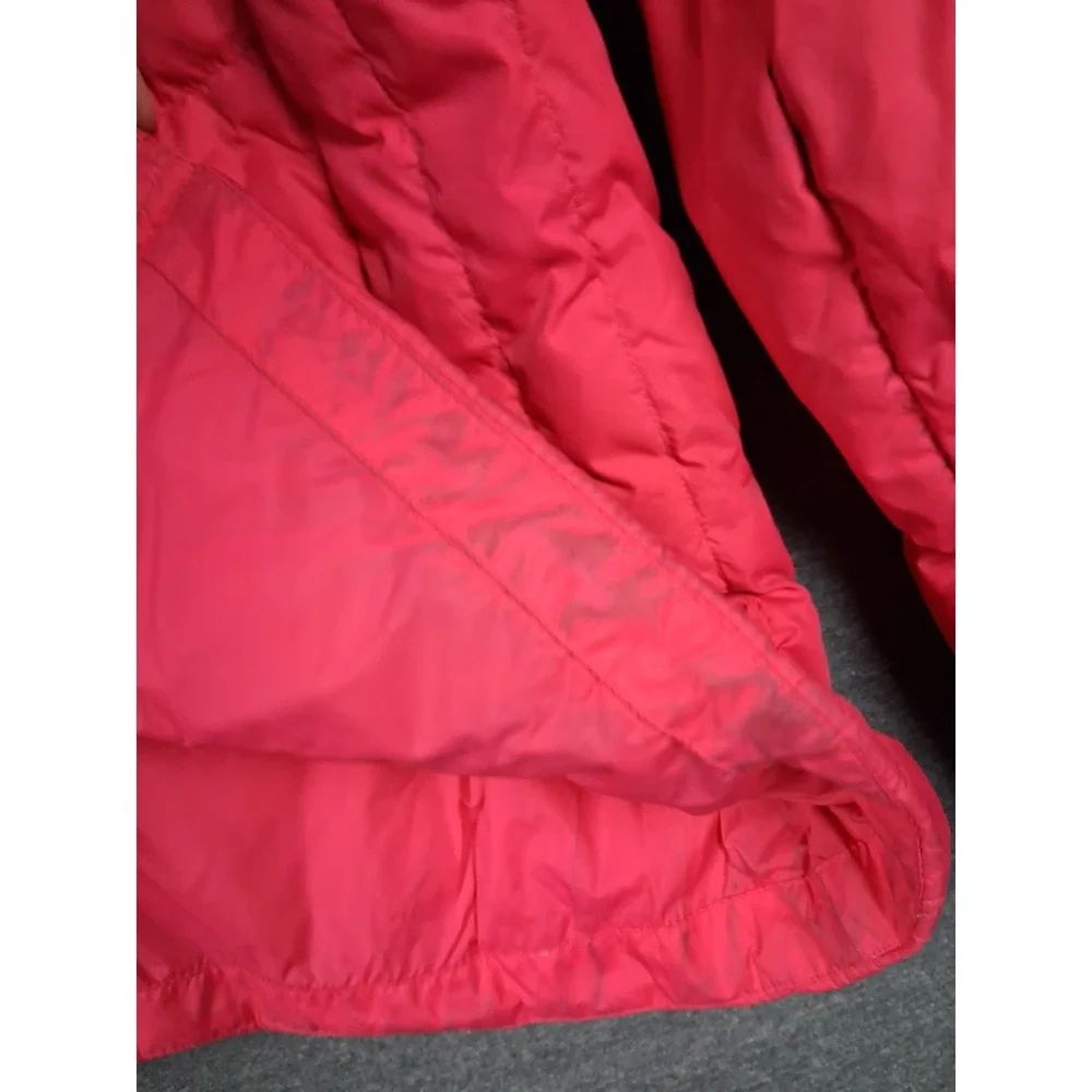 Lands End Womens Jacket‎  XL Pink Goose Down Puffer Vest Vintage Outdoor Gorp